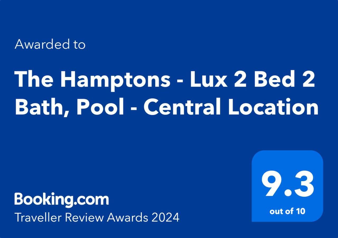 The Hamptons - Lux 2 Bed 2 Bath, Pool - Central Location Apartment แคนเบอร์รา ภายนอก รูปภาพ